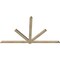 Ekena Millwork Kennewick Rough Sawn Timber Gable Bracket, Douglas Fir, 96"W x 56"H x 2"D x 4"F, 14/12 Pitch GBW096X56X0204KEN00RDF - alternate 5